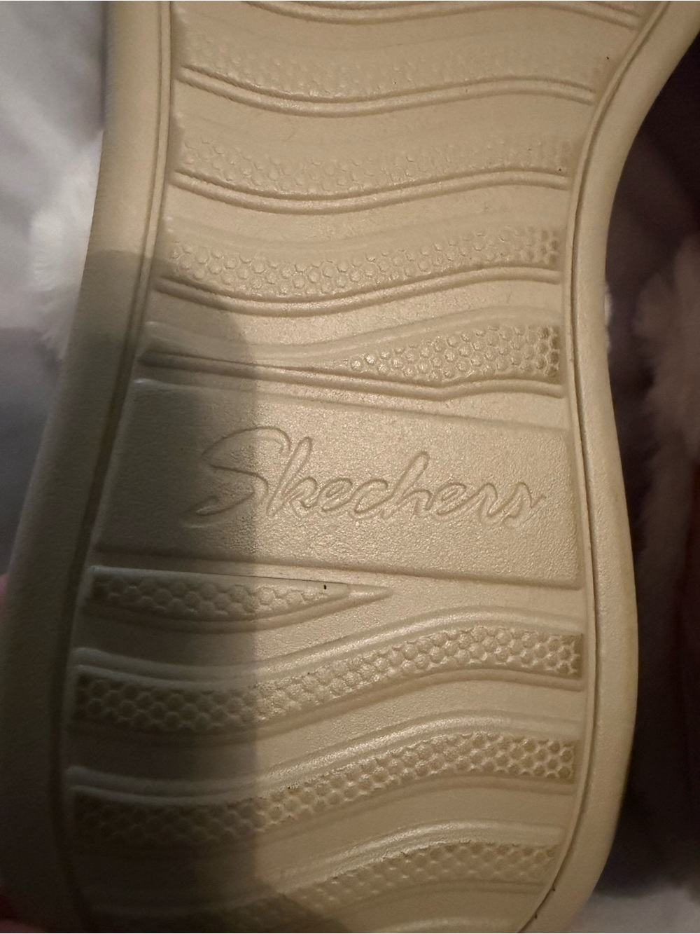 Skechers Slip-Ins Memory Foam Women's Pink Plush-Lined Loafers Slippers 7.5 - Picture 5 of 5